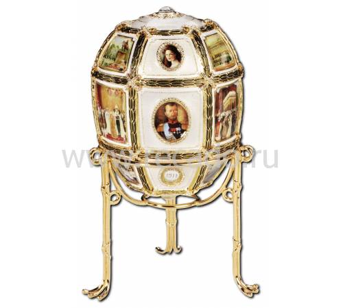 Яйцо "Пятнадцатая Годовщина" FABERGE 47G