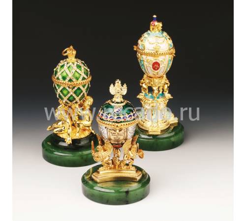 Яйцо "Датский юбилей" с орлом FABERGE F932