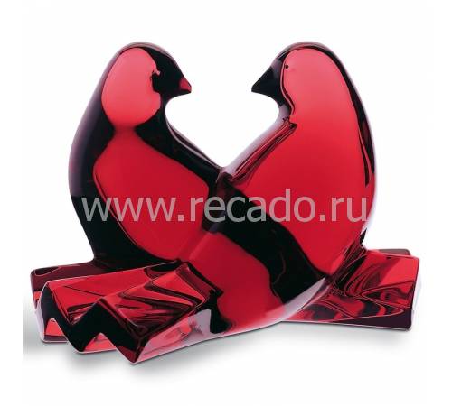 Статуэтка "Голуби красные" Baccarat 2102796