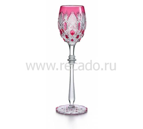 Бокал для вина розовый №3 "Tsar" Baccarat 1499155