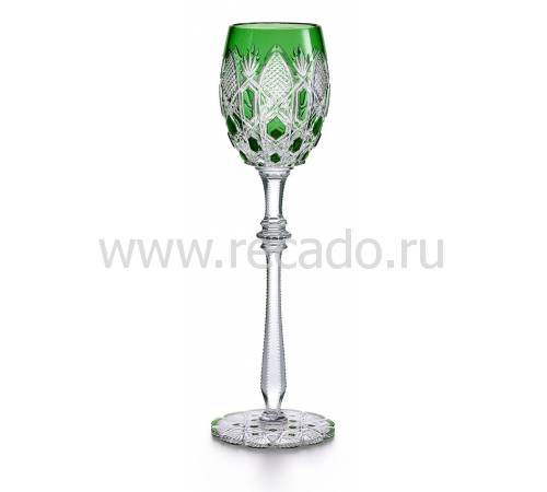 Бокал для вина зелёный №3 "Tsar" Baccarat 1499156