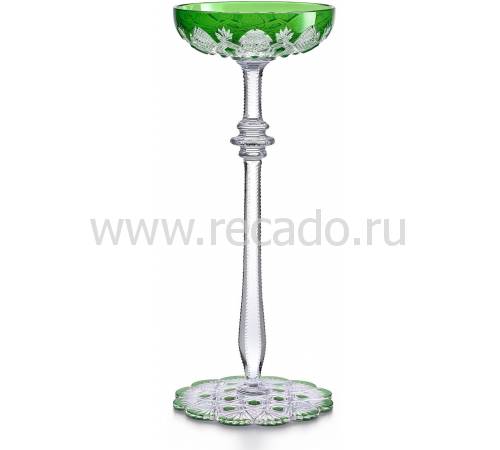 Фужер для шампанского зелёный "TSAR" Baccarat 1499126