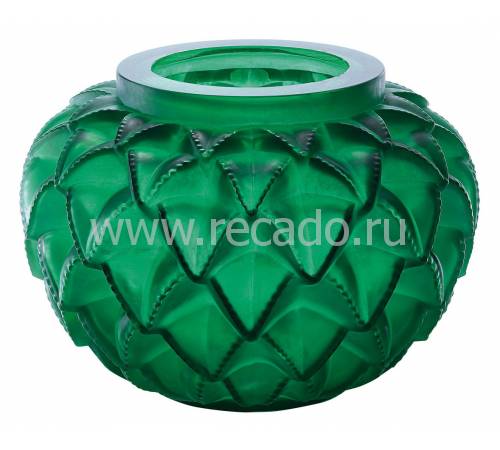 Ваза для цветов зелёная средняя "Languedoc" LALIQUE 10091200