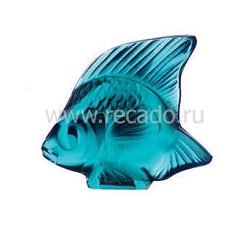Статуэтка "Рыбка" бирюзовая Lalique 3000500
