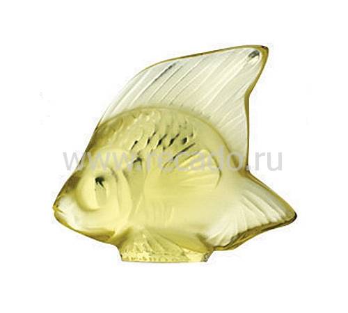 Статуэтка "Рыбка" желтая Lalique L3002400