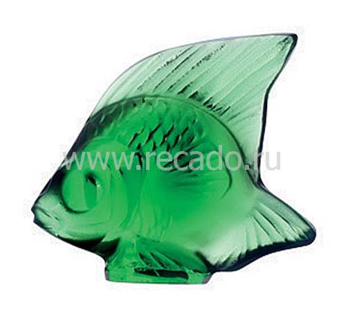 Статуэтка "Рыбка" зеленая Lalique 3001000