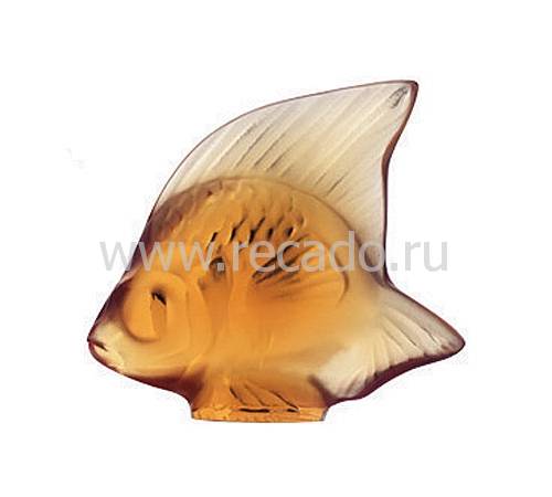 Статуэтка "Рыбка" коричневая Lalique 3000700