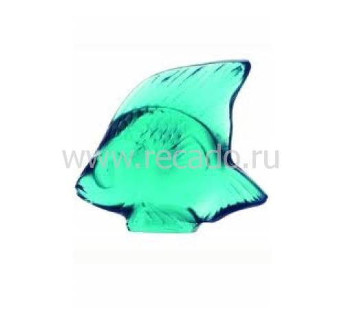 Статуэтка "Рыбка" светло-бирюзовая Lalique 3002500
