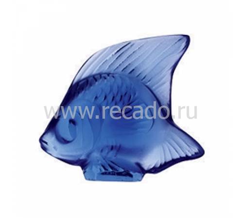 Статуэтка "Рыбка" синяя Lalique 3000300