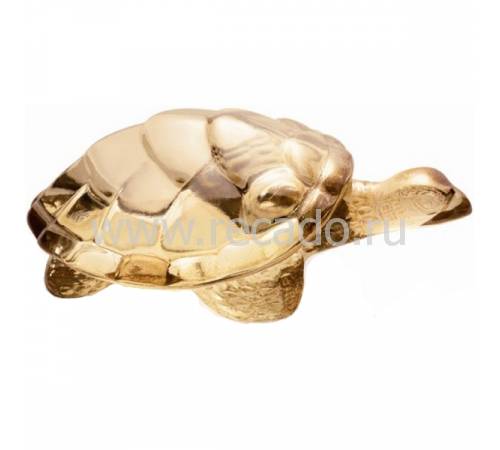 Статуэтка "Черепаха Caroline" золотая Lalique 10139300