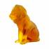 Статуэтка "Лев Bamara" янтарный Lalique 10139900