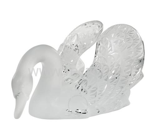 Статуэтка "Лебедь" с головой вниз прозрачный Lalique 1161500