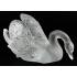 Статуэтка "Лебедь" с головой вниз прозрачный Lalique 1161500