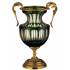 Ваза для цветов с ручками "Rocaille" FABERGE 03-PL98-CP green