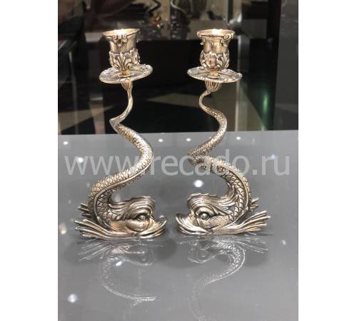 Подсвечники "Dolphin" FABERGE 190088