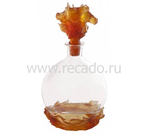 Штоф для виски "Лошади" Daum 05340