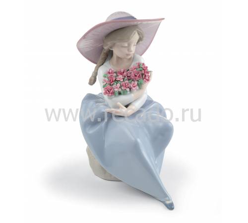 Статуэтка "Роскошный букет гвоздик" Lladro 01007215