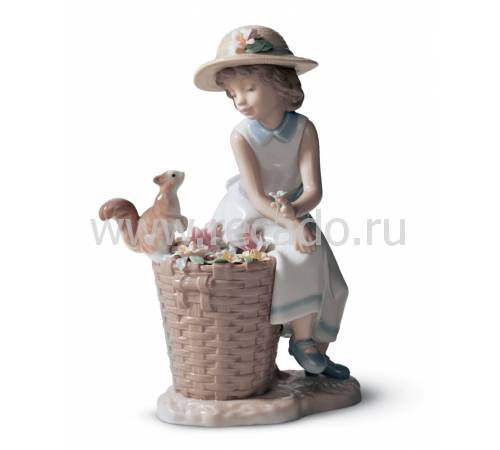 Статуэтка "Привет, белочка" Lladro 01006825