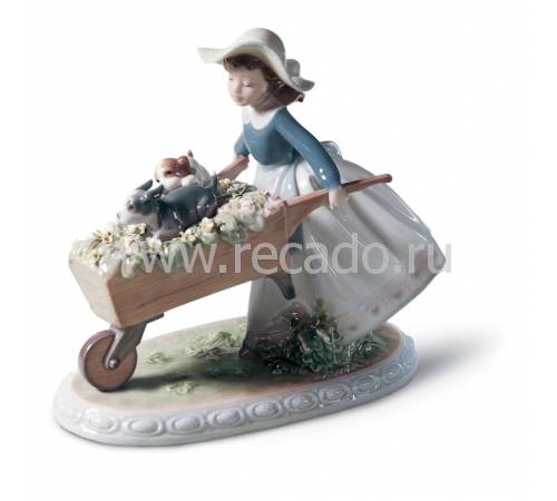 Статуэтка "Покатаемся" Lladro 01005460