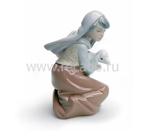 Статуэтка "Пастушка с ягненком" Lladro 01005484