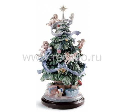 Статуэтка "Большая новогодняя ель" Lladro 01008477