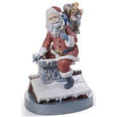 Статуэтка "Через трубу с подарками" Lladro 01001931