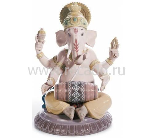 Статуэтка "Ганеша с барабаном" Lladro 01008316