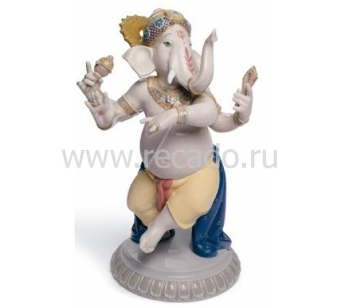 Статуэтка "Танцующий Ганеша" Lladro 01008327