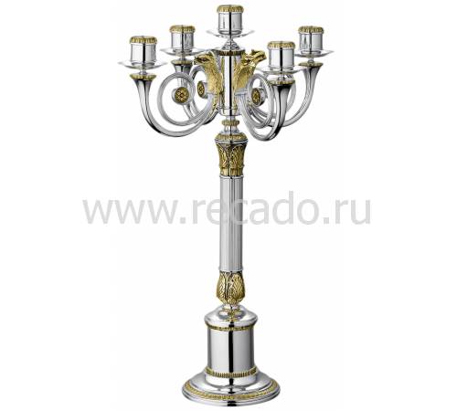 Подсвечник на 5 свечей "Malmaison" (h=41,9) Christofle 04210081
