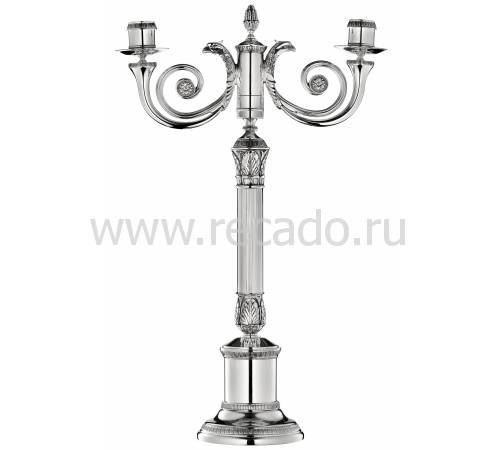 Подсвечник на 2 свечи "Malmaison" (h=41,7) Christofle 04210080