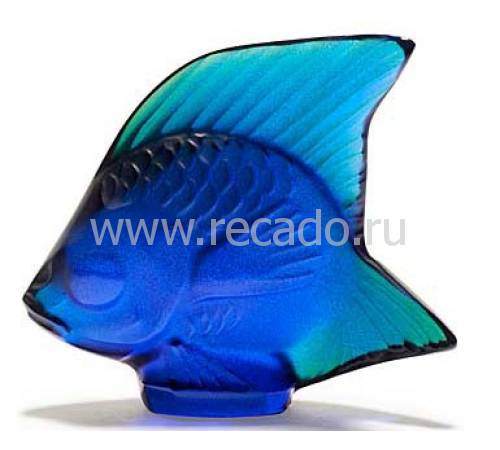 Рыбка кобальт Lalique 10363800