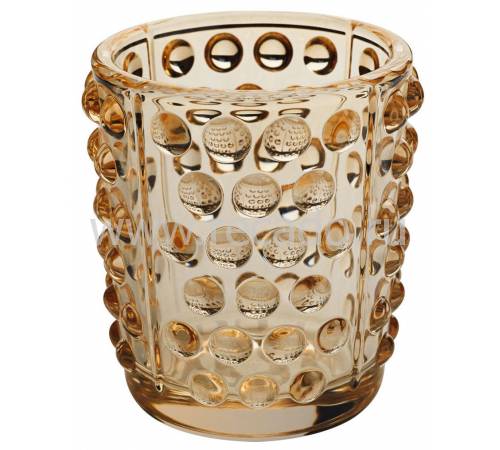 Подсвечник на 1 свечу "Mossi" золотой Lalique 10370000