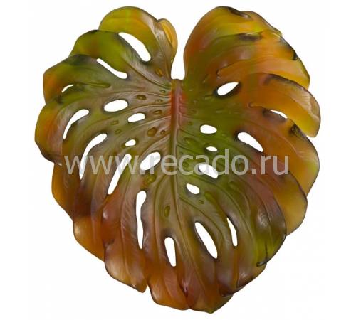 Лист настенный Monstera зел.- оранж. LF Daum 05276-170