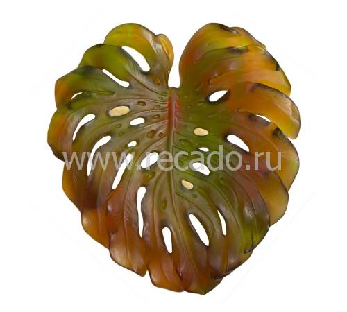 Лист настенный Monstera зел.- оранж. SF Daum 05276-140