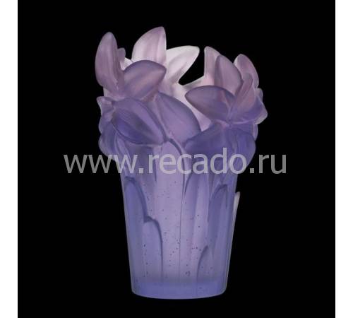 Ваза для цветов аметистовая Daum 05214-2
