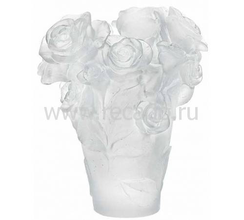 Ваза для цветов "Rose Passion" белая (h=17) Daum 05287-1