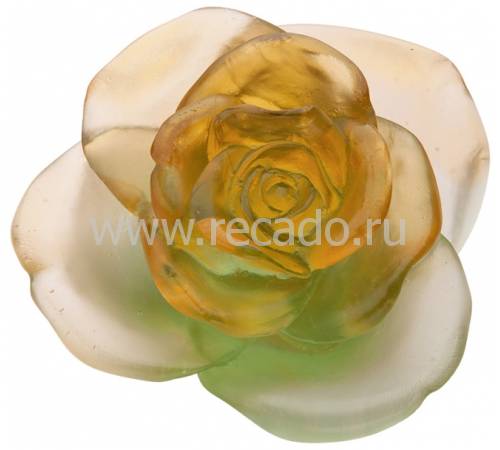 Цветок розы "Rose Passion" зелёно-оранжевый Daum 05290-6