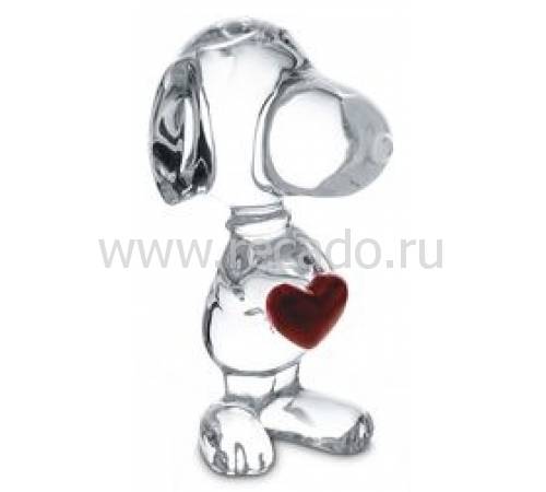 Статуэтка "Snoopy с сердцем " Baccarat 2613001