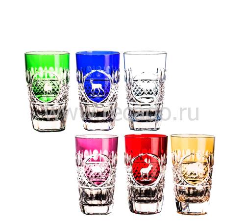 Набор "Tsar Hunt" из 6-ти стаканов для сока FABERGE 552066