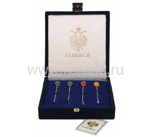 Набор "Imperial Egg" из 4-х вилок для коктейля FABERGE 6851024