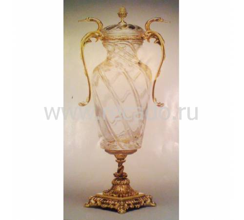 Ваза для цветов "Swan Royal" Faberge 07-PL61-4/44 Bambou