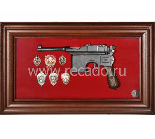Панно-коллаж "Маузер с наградами" Авторские работы RV0018237CG