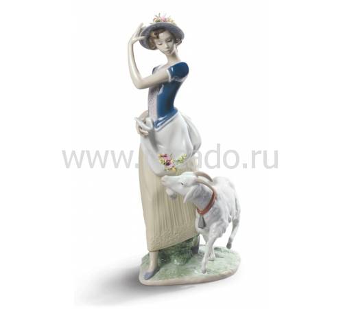 Статуэтка "Юная пастушка" Lladro 01009158
