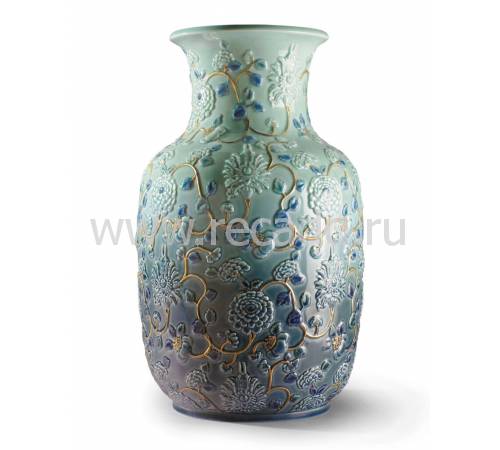 Ваза для цветов с пионами Lladro 01009211