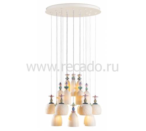 Люстры "Мадмуазель, 25 прогулка по апельсиновой роще" Lladro 01023548