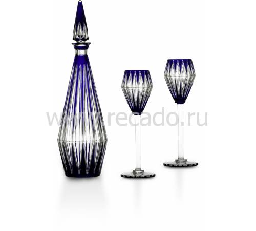 Набор из графина и 2-х бокалов для вина "Petit Palais" Baccarat 2810569