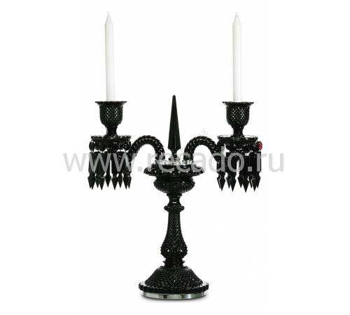Подсвечник на 2-е свечи Zenith Darkside Baccarat 2802239