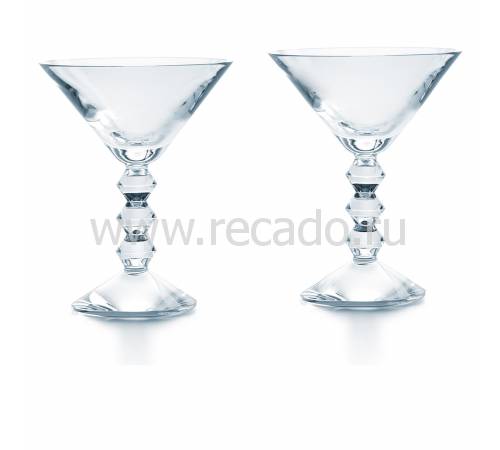 Набор из 2-х прозрачных бокалов для мартини Vega Baccarat 2810901