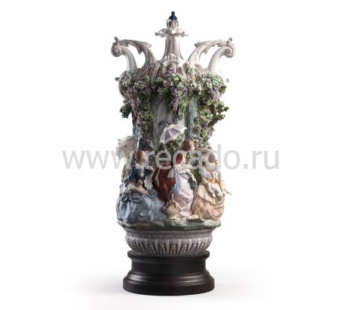 Ваза для цветов "В королевском саду Аранхуэс" Lladro 01001968