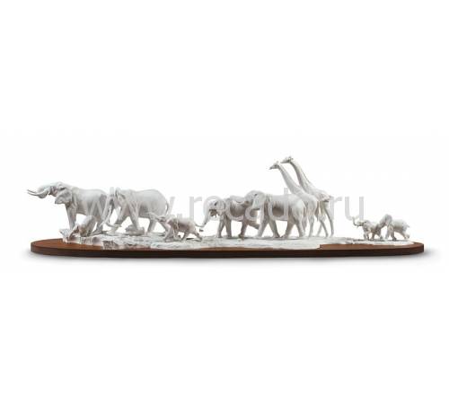 Статуэтка "Африканское сафари" Lladro 01009275